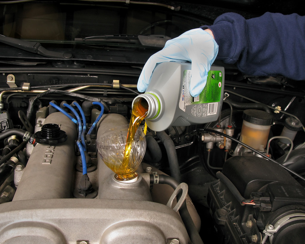 this is a picture of San Jose truck oil change