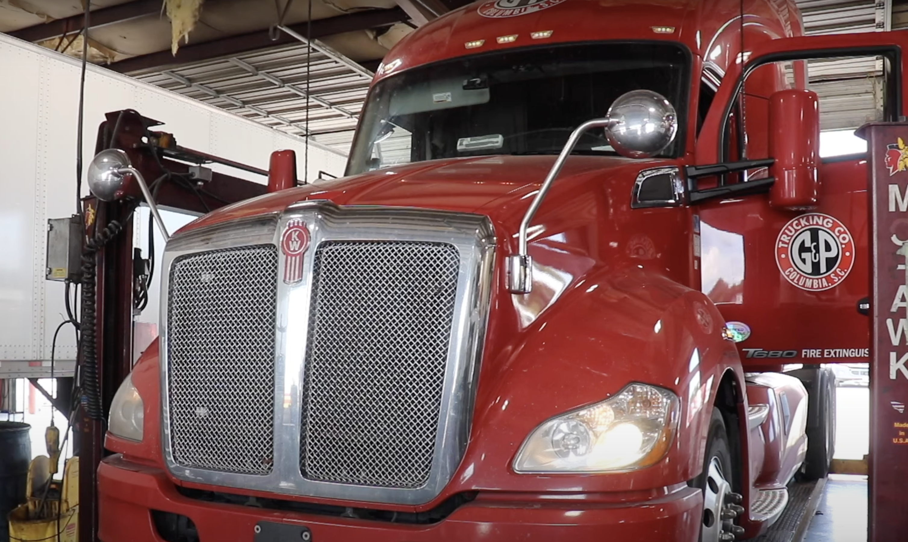 this image shows mobile truck repair in Morgan Hill, CA